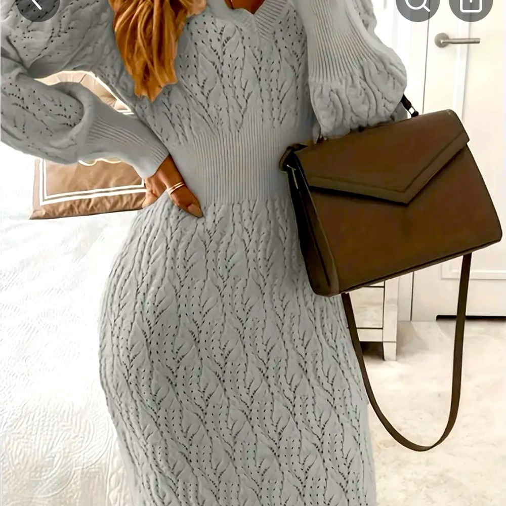 Gray Sweater Dress size XXL